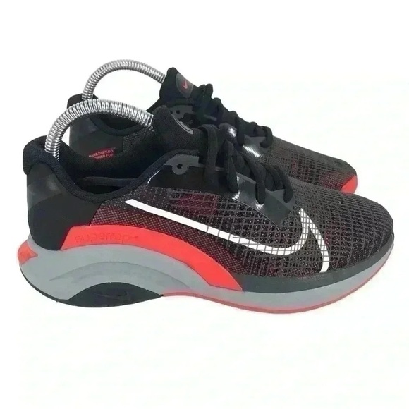 Nike ZoomX SuperRep Surge Men’s 6 Black Crimson Training Running Gym Sneakers - Picture 15 of 16